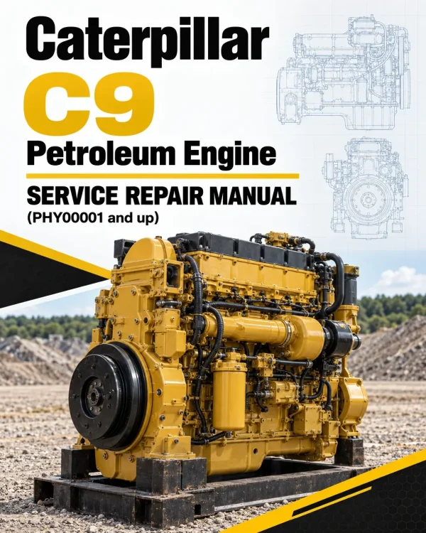 Caterpillar CAT C9 Petroleum Engine Service Repair Manual (PHY00001 and up)