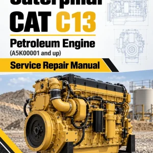 Caterpillar CAT C13 Petroleum Engine Service Repair Manual (A5K00001 and up) Caterpillar CAT C13 Petroleum Engine Service Repair Manual (A5K00001 and up)
