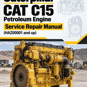 Caterpillar CAT C15 Petroleum Engine Service Repair Manual (HAZ00001 and up) Caterpillar CAT C15 Petroleum Engine Service Repair Manual (HAZ00001 and up)