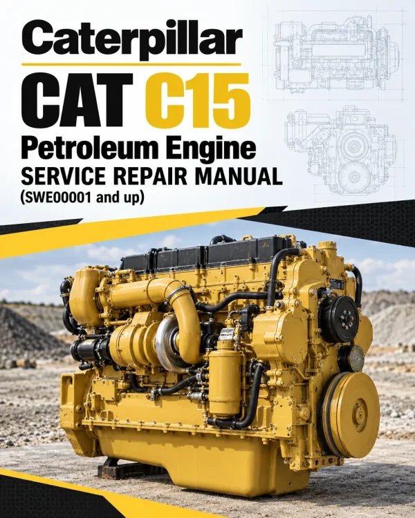 Caterpillar CAT C15 Petroleum Engine Service Repair Manual (SWE00001 and up) Caterpillar CAT C15 Petroleum Engine Service Repair Manual (SWE00001 and up)