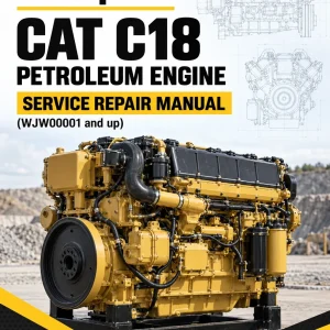 Caterpillar CAT C18 Petroleum Engine Service Repair Manual (WJW00001 and up)