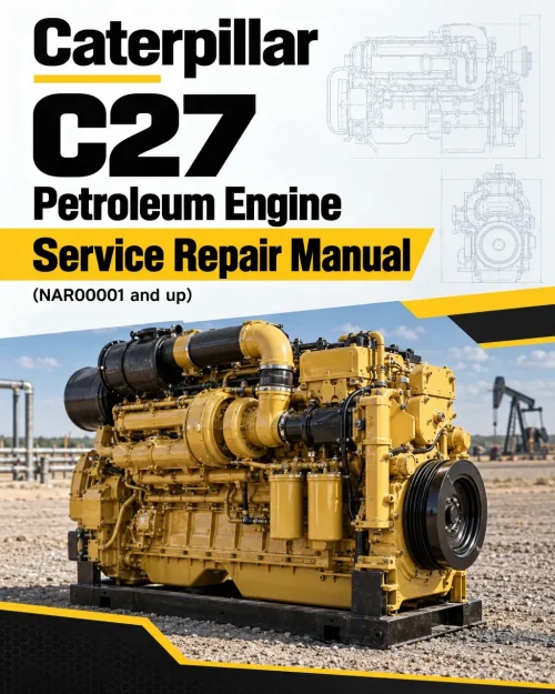 Caterpillar CAT C27 Petroleum Engine Service Repair Manual (NAR00001 and up)