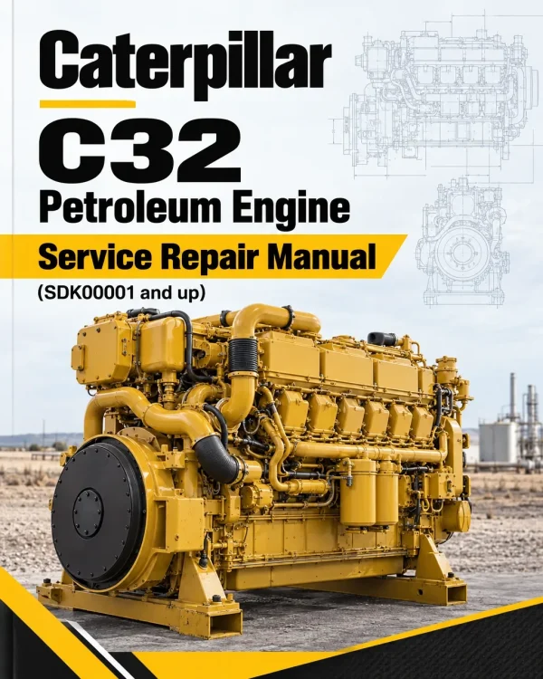 Caterpillar CAT C32 Petroleum Engine Service Repair Manual (SDK00001 and up) Caterpillar CAT C32 Petroleum Engine Service Repair Manual (SDK00001 and up)
