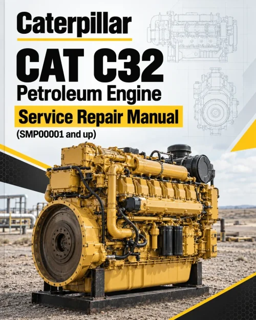 Caterpillar CAT C32 Petroleum Engine Service Repair Manual (SMP00001 and up)