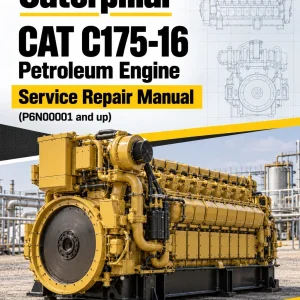 Caterpillar CAT C175-16 Petroleum Engine Service Repair Manual (P6N00001 and up)