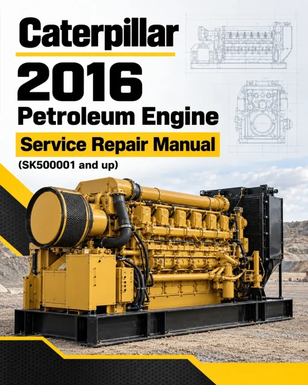 Caterpillar CAT 2016 Petroleum Engine Service Repair Manual (SK500001 and up) Caterpillar CAT 2016 Petroleum Engine Service Repair Manual (SK500001 and up)