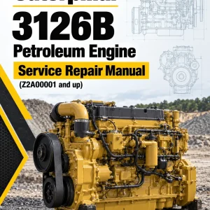 Caterpillar CAT 3126B Petroleum Engine Service Repair Manual (Z2A00001 and up)