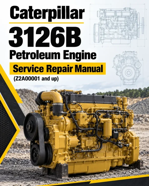 Caterpillar CAT 3126B Petroleum Engine Service Repair Manual (Z2A00001 and up) Caterpillar CAT 3126B Petroleum Engine Service Repair Manual (Z2A00001 and up)