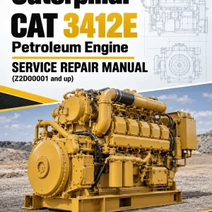 Caterpillar CAT 3412E Petroleum Engine Service Repair Manual (Z2D00001 and up) Caterpillar CAT 3412E Petroleum Engine Service Repair Manual (Z2D00001 and up)