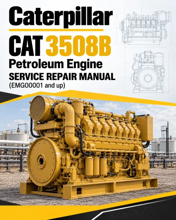 Caterpillar CAT 3508B Petroleum Engine Service Repair Manual (EMG00001 and up) Caterpillar CAT 3508B Petroleum Engine Service Repair Manual (EMG00001 and up)