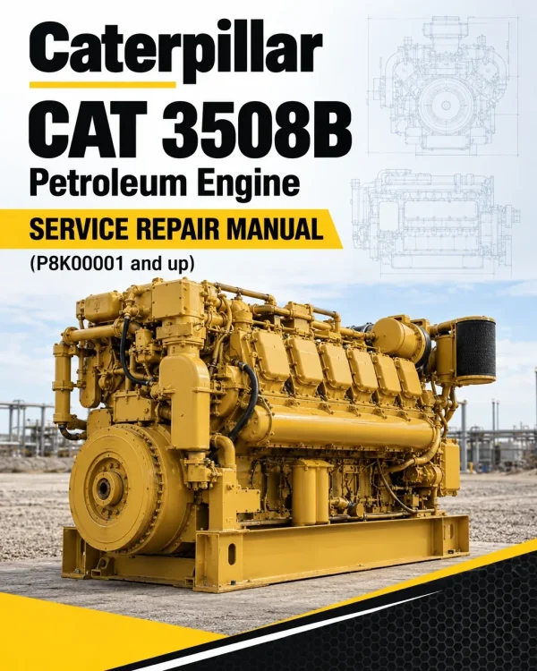 Caterpillar CAT 3508B Petroleum Engine Service Repair Manual (P8K00001 and up) Caterpillar CAT 3508B Petroleum Engine Service Repair Manual (P8K00001 and up)
