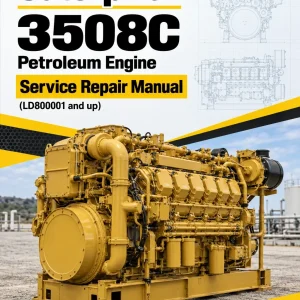 Caterpillar CAT 3508C Petroleum Engine Service Repair Manual (LD800001 and up)