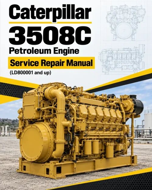 Caterpillar CAT 3508C Petroleum Engine Service Repair Manual (LD800001 and up) Caterpillar CAT 3508C Petroleum Engine Service Repair Manual (LD800001 and up)