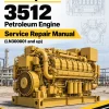 Caterpillar CAT 3512 Petroleum Engine Service Repair Manual (LN300001 and up)