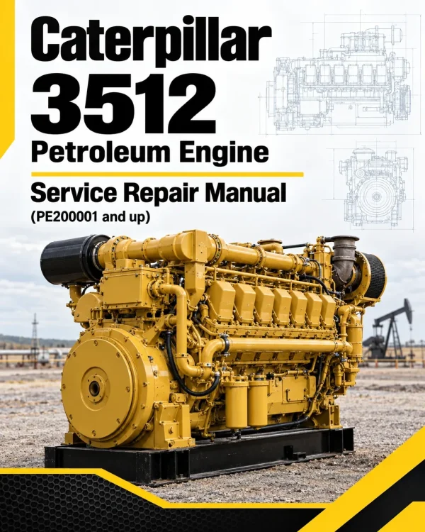 Caterpillar CAT 3512 Petroleum Engine Service Repair Manual (PE200001 and up) Caterpillar CAT 3512 Petroleum Engine Service Repair Manual (PE200001 and up)