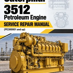 Caterpillar CAT 3512 Petroleum Engine Service Repair Manual (PE300001 and up) Caterpillar CAT 3512 Petroleum Engine Service Repair Manual (PE300001 and up)
