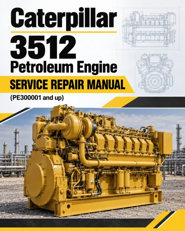 Caterpillar CAT 3512 Petroleum Engine Service Repair Manual (PE300001 and up) Caterpillar CAT 3512 Petroleum Engine Service Repair Manual (PE300001 and up)