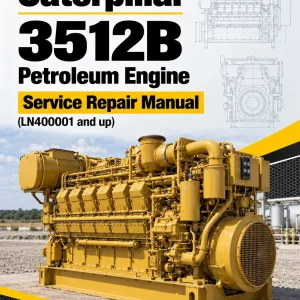 Caterpillar CAT 3512B Petroleum Engine Service Repair Manual (LN400001 and up)