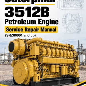 Caterpillar CAT 3512B Petroleum Engine Service Repair Manual (SRZ00001 and up)