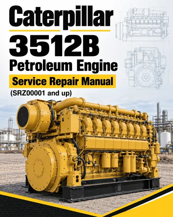 Caterpillar CAT 3512B Petroleum Engine Service Repair Manual (SRZ00001 and up) Caterpillar CAT 3512B Petroleum Engine Service Repair Manual (SRZ00001 and up)