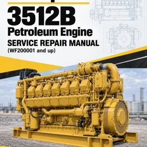 Caterpillar CAT 3512B Petroleum Engine Service Repair Manual (WF200001 and up)