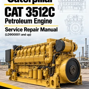 Caterpillar CAT 3512C Petroleum Engine Service Repair Manual (LD900001 and up)