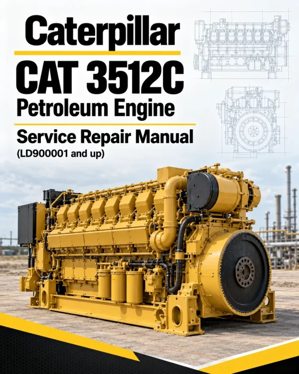 Caterpillar CAT 3512C Petroleum Engine Service Repair Manual (LD900001 and up) Caterpillar CAT 3512C Petroleum Engine Service Repair Manual (LD900001 and up)