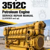 Caterpillar CAT 3512C Petroleum Engine Service Repair Manual (LLK00001 and up)