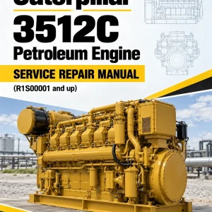 Caterpillar CAT 3512C Petroleum Engine Service Repair Manual (R1S00001 and up)