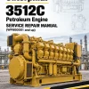 Caterpillar CAT 3512C Petroleum Engine Service Repair Manual (WF600001 and up) Caterpillar CAT 3512C Petroleum Engine Service Repair Manual (WF600001 and up)