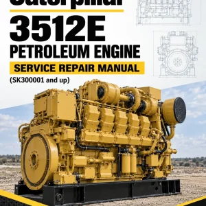Caterpillar CAT 3512E Petroleum Engine Service Repair Manual (SK300001 and up) Caterpillar CAT 3512E Petroleum Engine Service Repair Manual (SK300001 and up)