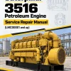 Caterpillar CAT 3516 Petroleum Engine Service Repair Manual (LMC00001 and up) Caterpillar CAT 3516 Petroleum Engine Service Repair Manual (LMC00001 and up)