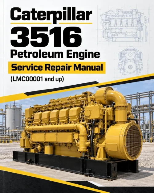 Caterpillar CAT 3516 Petroleum Engine Service Repair Manual (LMC00001 and up)