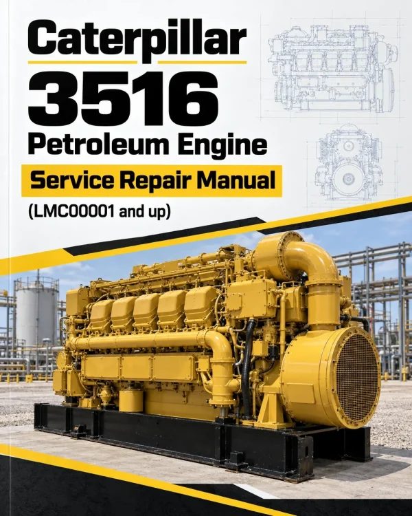 Caterpillar CAT 3516 Petroleum Engine Service Repair Manual (LMC00001 and up) Caterpillar CAT 3516 Petroleum Engine Service Repair Manual (LMC00001 and up)