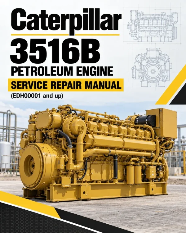 Caterpillar CAT 3516B Petroleum Engine Service Repair Manual (EDH00001 and up) Caterpillar CAT 3516B Petroleum Engine Service Repair Manual (EDH00001 and up)