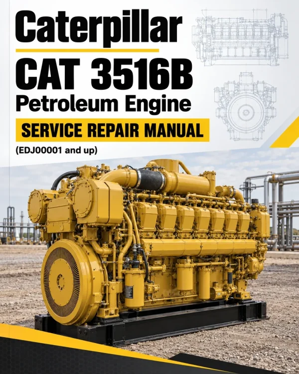 Caterpillar CAT 3516B Petroleum Engine Service Repair Manual (EDJ00001 and up) Caterpillar CAT 3516B Petroleum Engine Service Repair Manual (EDJ00001 and up)
