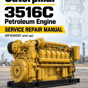 Caterpillar CAT 3516C Petroleum Engine Service Repair Manual (9F400001 and up)