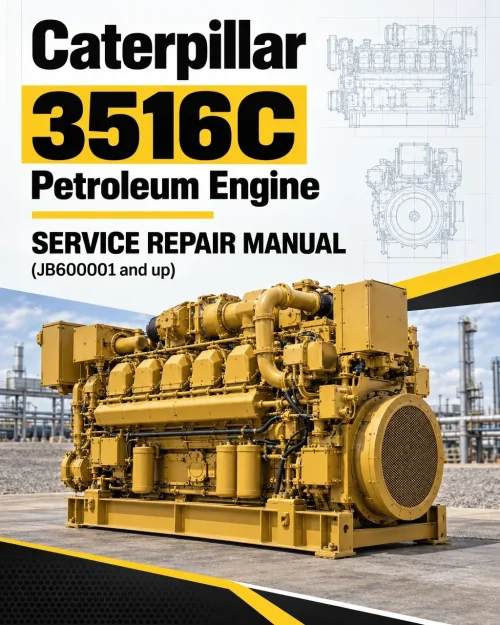 Caterpillar CAT 3516C Petroleum Engine Service Repair Manual (JB600001 and up) Caterpillar CAT 3516C Petroleum Engine Service Repair Manual (JB600001 and up)