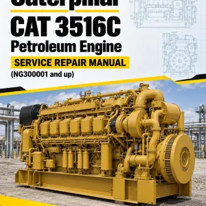 Caterpillar CAT 3516C Petroleum Engine Service Repair Manual (NG300001 and up)