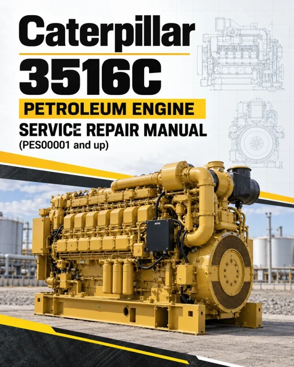 Caterpillar CAT 3516C Petroleum Engine Service Repair Manual (PES00001 and up) Caterpillar CAT 3516C Petroleum Engine Service Repair Manual (PES00001 and up)