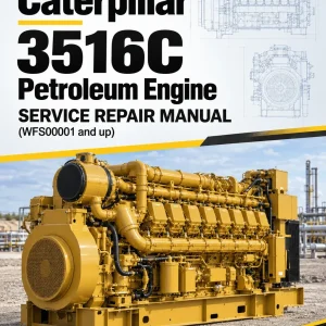Caterpillar CAT 3516C Petroleum Engine Service Repair Manual (WFS00001 and up)