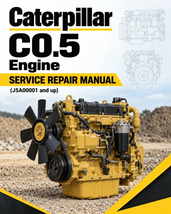 Caterpillar CAT C0.5 Engine Service Repair Manual (J5A00001 and up)