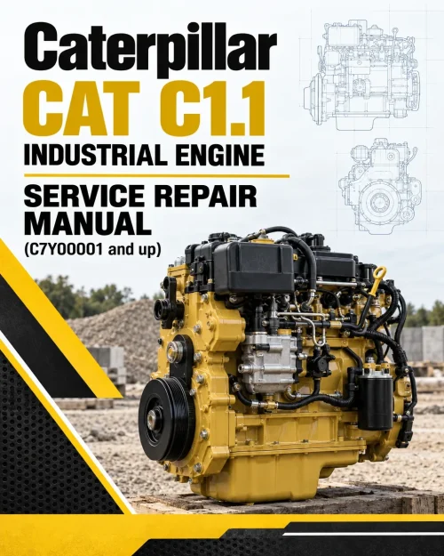 Caterpillar CAT C1.1 Industrial Engine Service Repair Manual (C7Y00001 and up) Caterpillar CAT C1.1 Industrial Engine Service Repair Manual (C7Y00001 and up)