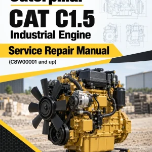 Caterpillar CAT C1.5 Industrial Engine Service Repair Manual (C8W00001 and up)