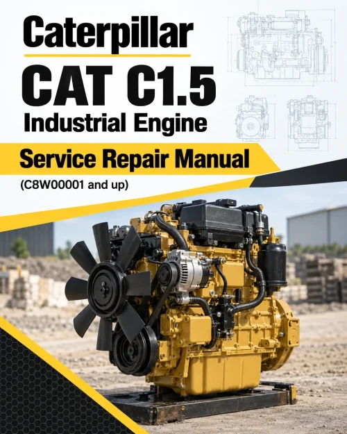 Caterpillar CAT C1.5 Industrial Engine Service Repair Manual (C8W00001 and up) Caterpillar CAT C1.5 Industrial Engine Service Repair Manual (C8W00001 and up)