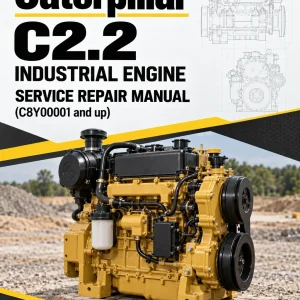 Caterpillar CAT C2.2 Industrial Engine Service Repair Manual (C8Y00001 and up)