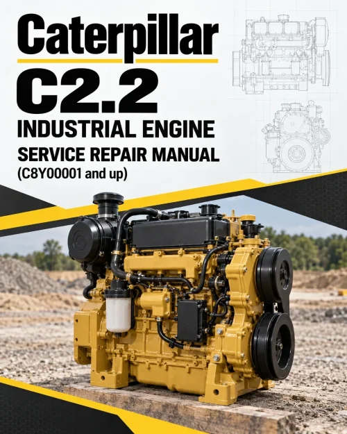 Caterpillar CAT C2.2 Industrial Engine Service Repair Manual (C8Y00001 and up) Caterpillar CAT C2.2 Industrial Engine Service Repair Manual (C8Y00001 and up)