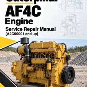 Caterpillar CAT AF4C Engine Service Repair Manual (A2C00001 and up)