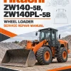 Hitachi ZW140-5B, ZW140PL-5B Wheel Loader Service Repair Manual