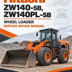 Hitachi ZW140-5B, ZW140PL-5B Wheel Loader Service Repair Manual Hitachi ZW140-5B, ZW140PL-5B Wheel Loader Service Repair Manual